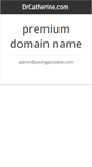Mobile Screenshot of drcatherine.com